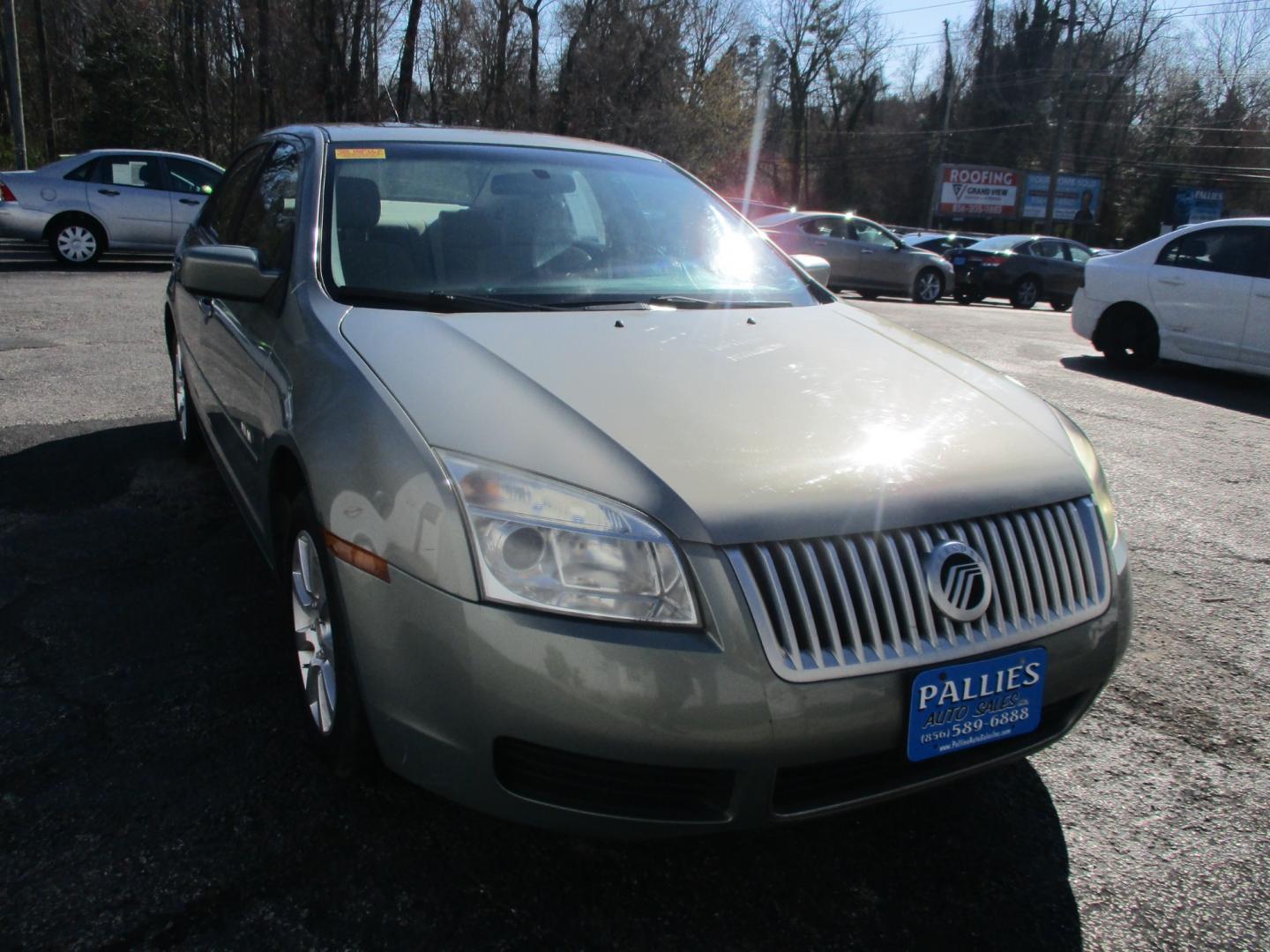 2008 GREEN Mercury Milan (3MEHM07Z28R) with an 2.3L L4 DOHC 16V engine, AUTOMATIC transmission, located at 540a Delsea Drive, Sewell, NJ, 08080, (856) 589-6888, 39.752560, -75.111206 - Photo#8